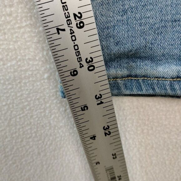 Devil Dog Jeans Mens Size 32x32 Blue Taper Sanforized Stretch Light Wash DD1001 - Picture 15 of 16